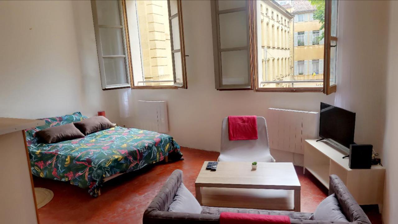 Apartament Petit Coin Provencal Elegant Et Central Aix-en-Provence Zewnętrze zdjęcie